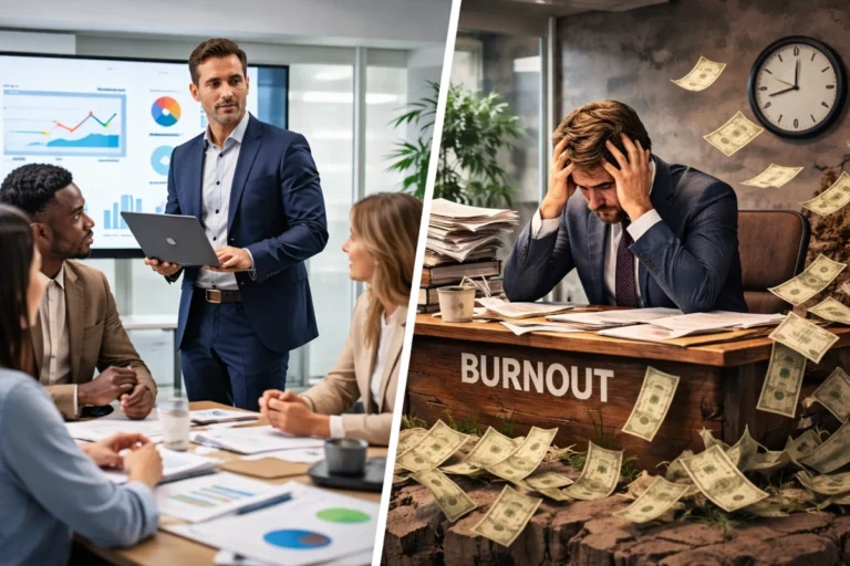 The Leadership Vacuum: Why You Can’t Delegate Marketing  Strategy Downward